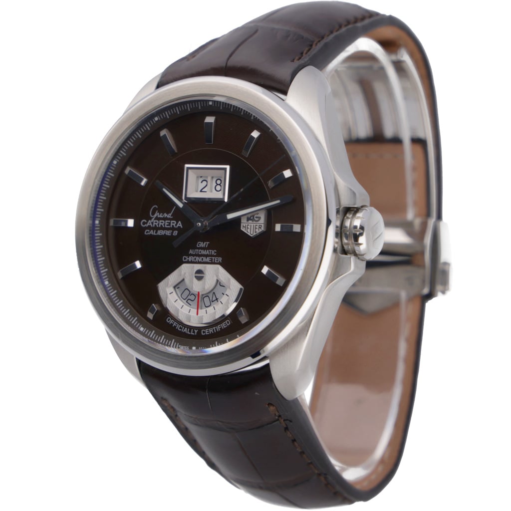 Tag Heuer Grand Carrera WAV5113.BA0901 with brown dial and steel case - product image 3