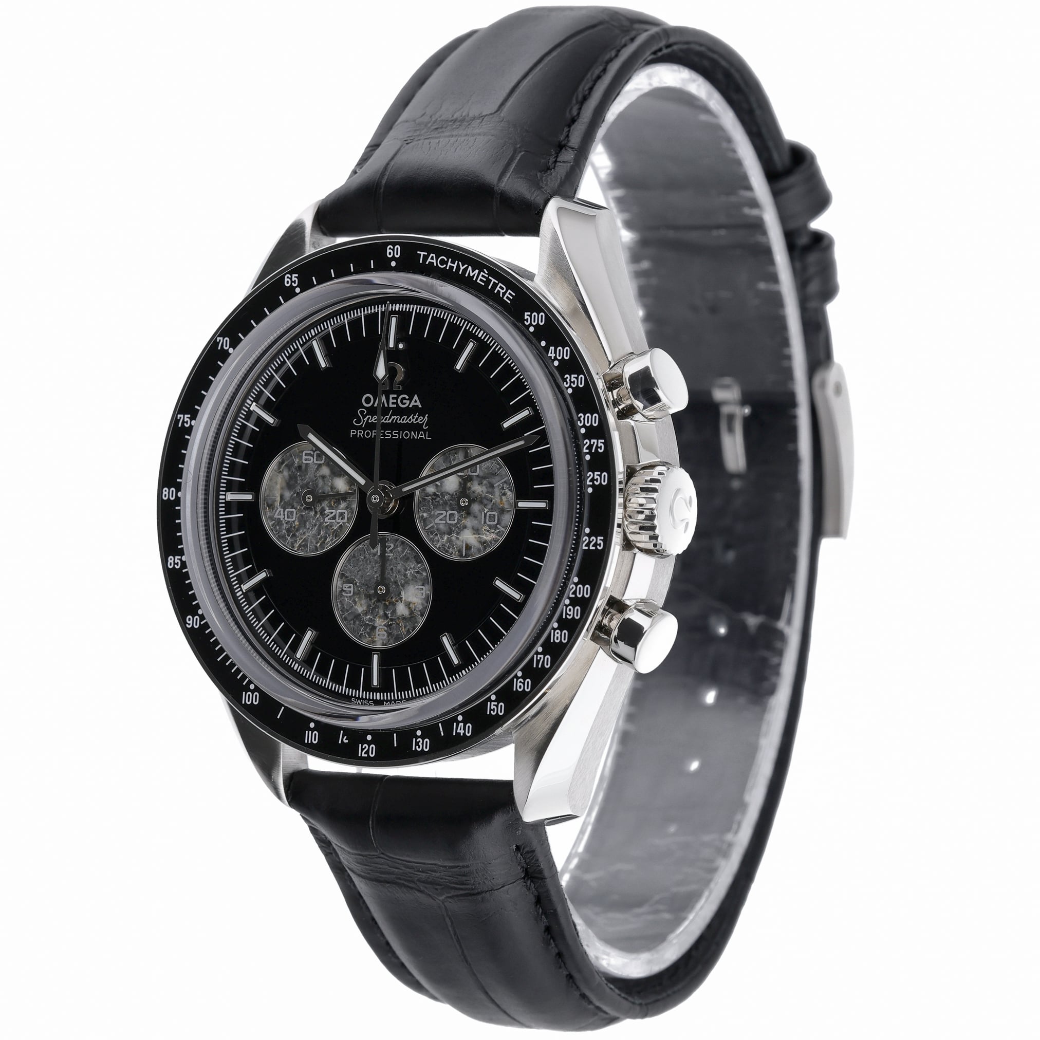 Omega Speedmaster Calibre 321 311.93.42.30.99.001 with black dial and platinum case - product image 3