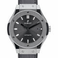 Hublot Classic Fusion Titanium 565.NX.7071.LR with grey dial and titanium case