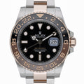 Rolex GMT-Master II 126711CHNR with black dial and steel & rose gold case