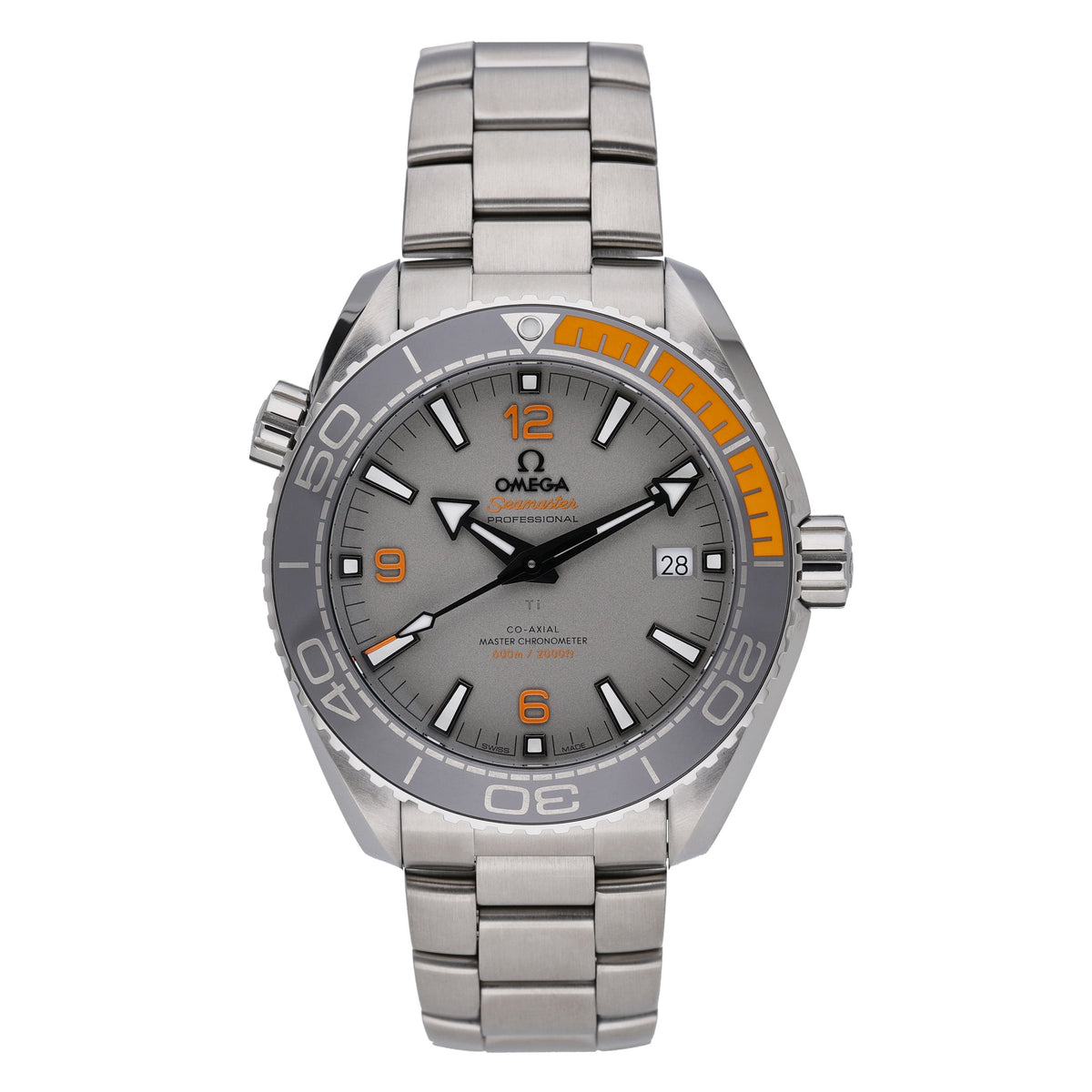 Omega Seamaster Planet Ocean 600 M 215.90.44.21.99.001 with grey dial and titanium case - product image 2