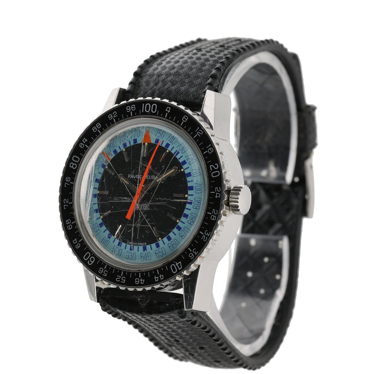 Favre-Leuba Bivouac 53203 with black dial and steel case - product image 3