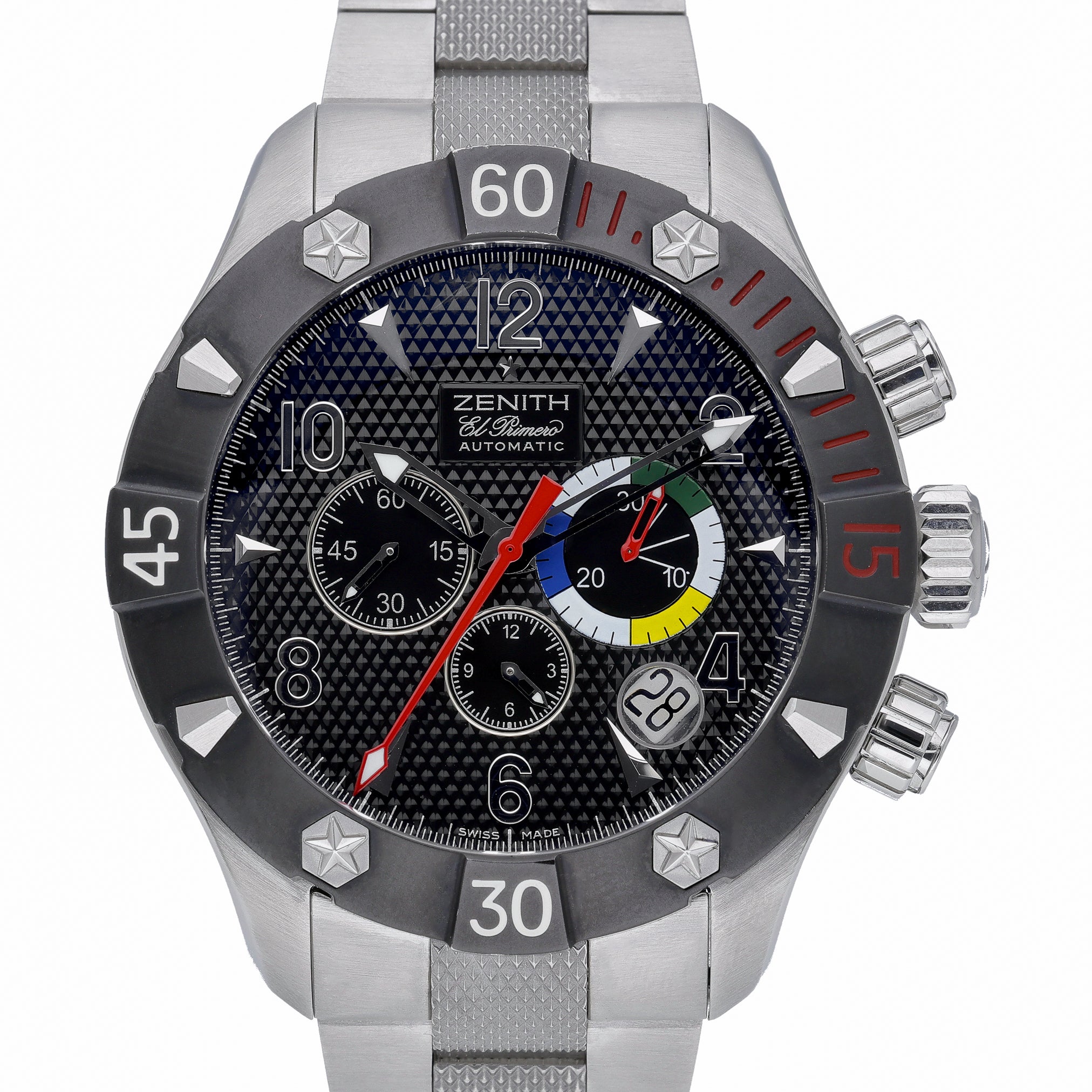 Zenith Defy Classic 03.0526.4000 with black dial and steel case