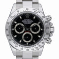 Rolex Daytona 116520 with black dial and oystersteel case