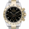 Rolex Daytona 116503 with black dial and steel & yellow gold case