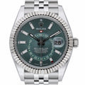 Rolex Sky-Dweller 336934 with green dial and steel & white gold case