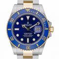 Rolex Submariner 126613LB with blue dial and steel & yellow gold case