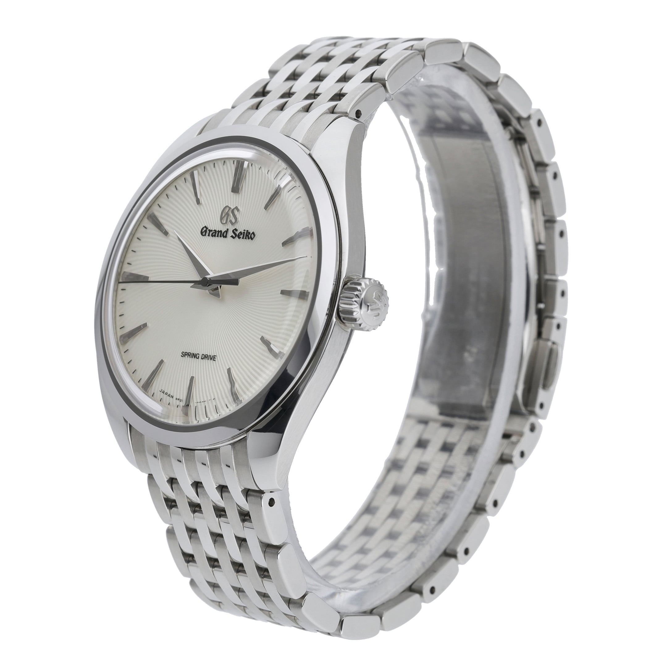 Grand Seiko Spring Drive 9R31-0AR0 with silver dial and steel case - product image 4