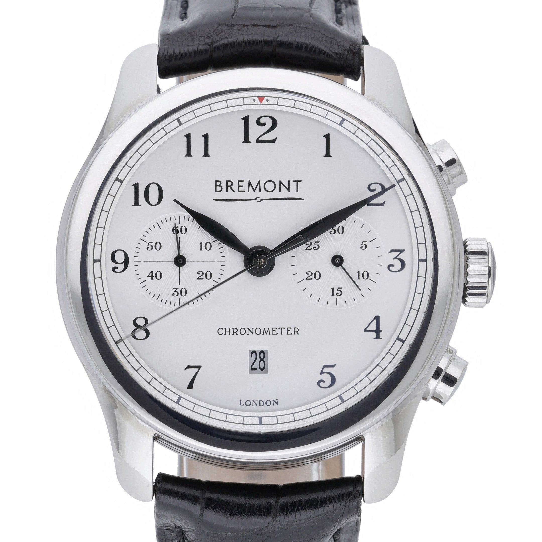 Bremont ALT1-C ALTI-C/PW with white dial and steel case