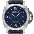 Panerai Luminor Marina PAM01313 with blue dial and steel case
