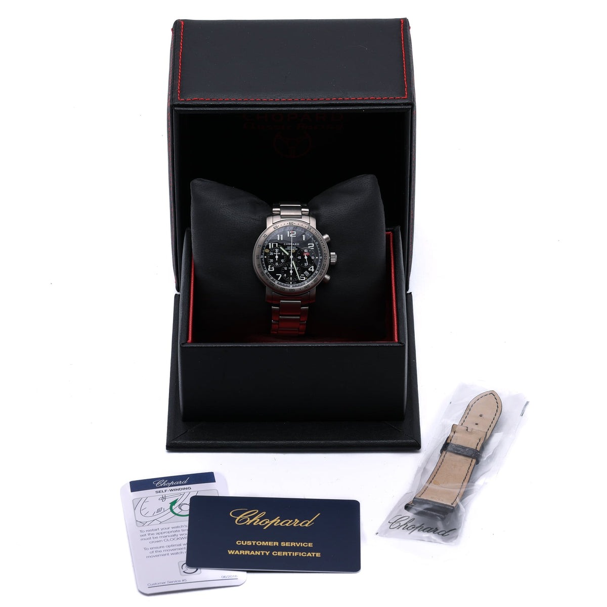 Chopard Mille Miglia 8915 with black dial and titanium case - product image 2