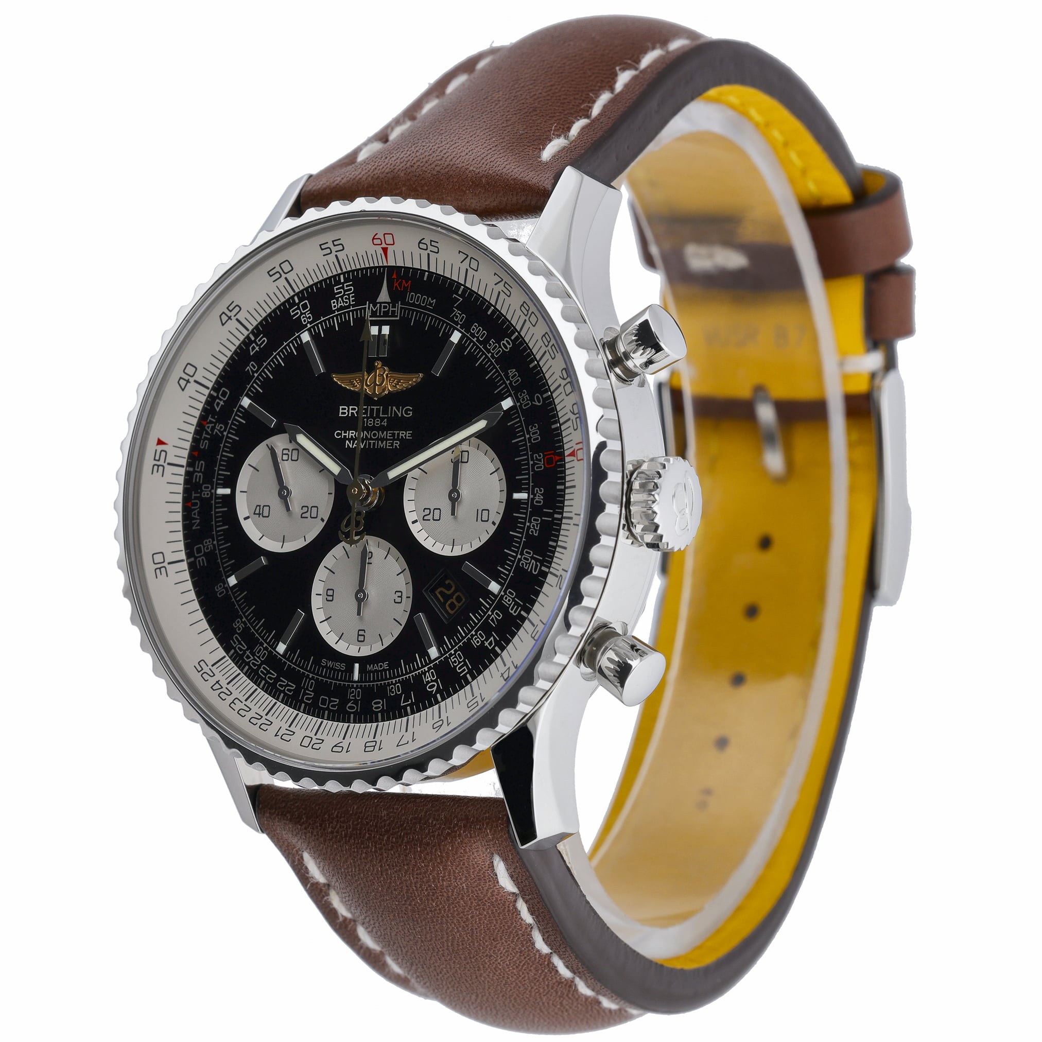 Breitling Navitimer 01 AB0129 with black dial and steel case - product image 3