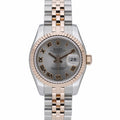 Rolex Datejust 179171 with grey dial and steel & rose gold case