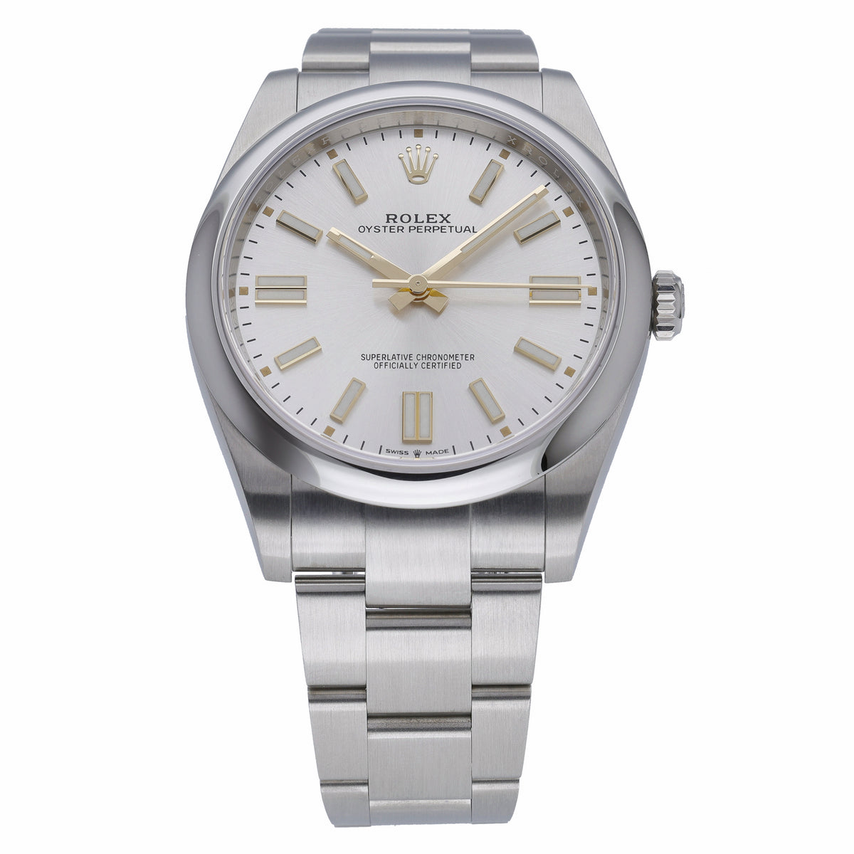 Rolex Oyster Perpetual 124300 with silver dial and oystersteel case - product image 2