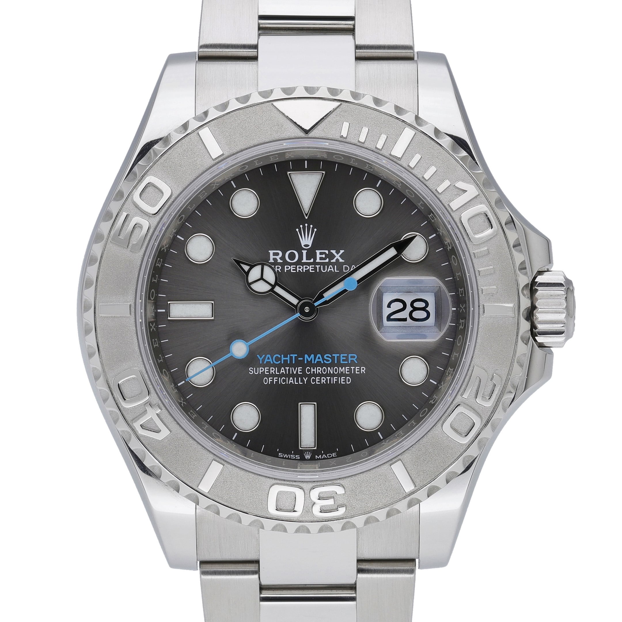 Rolex Yacht-Master 40 126622 with slate dial and oystersteel case