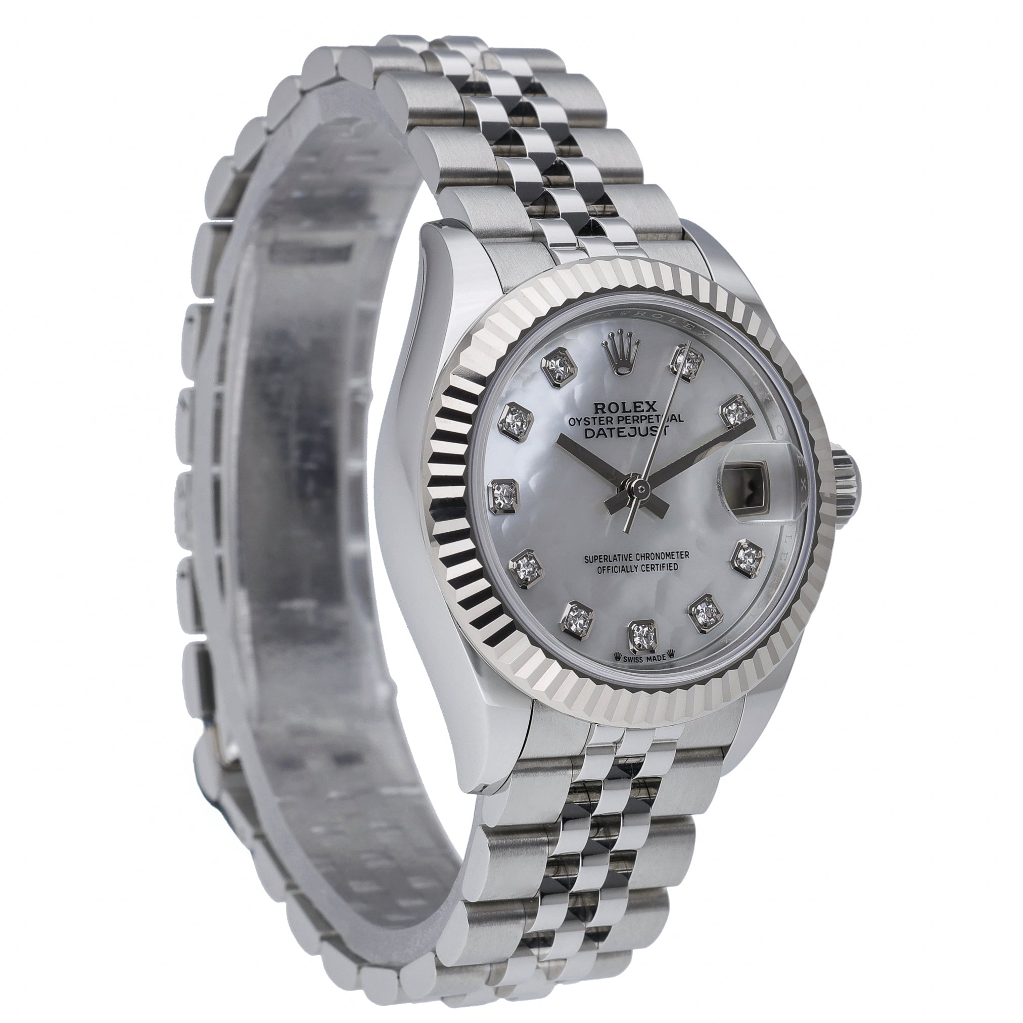 Rolex Datejust 279174 with mop diamond dial dial and oystersteel case - product image 4
