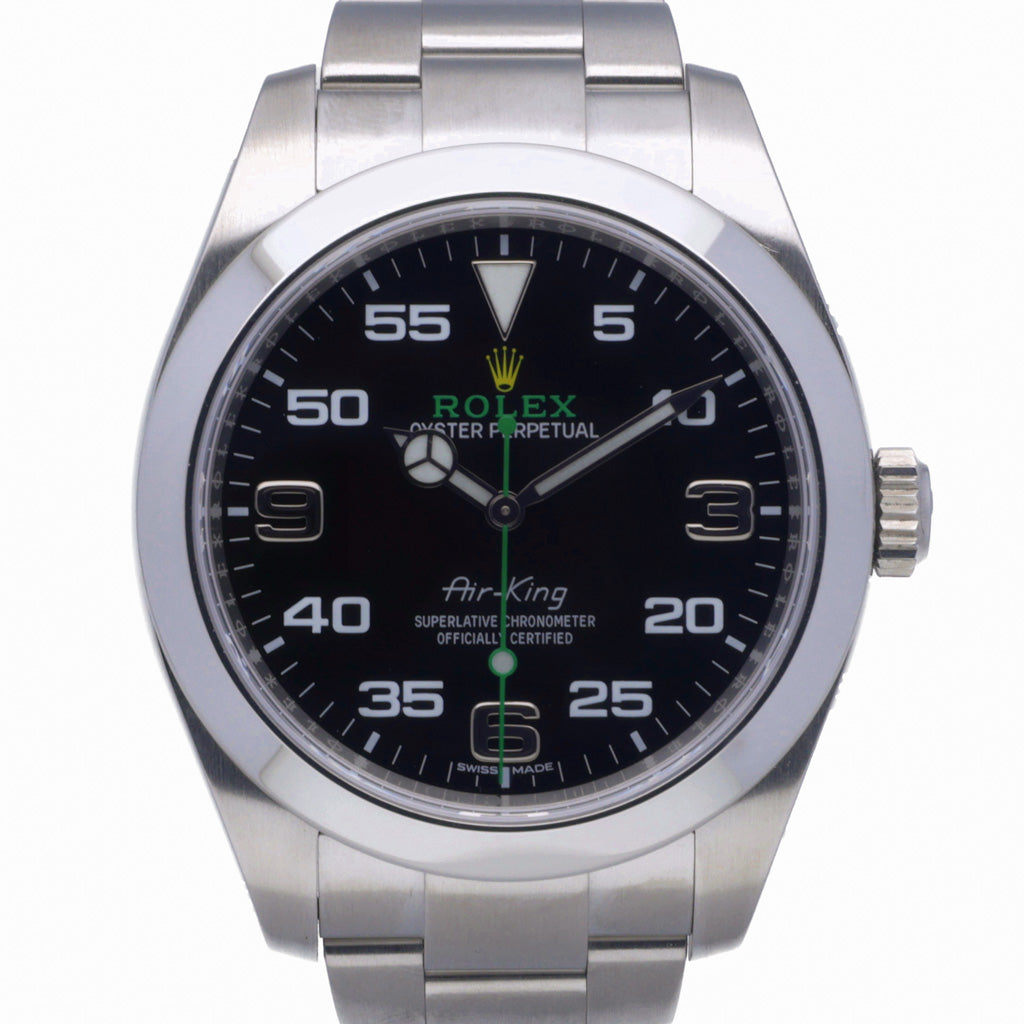 Rolex Air-King 116900 with black dial and oystersteel case