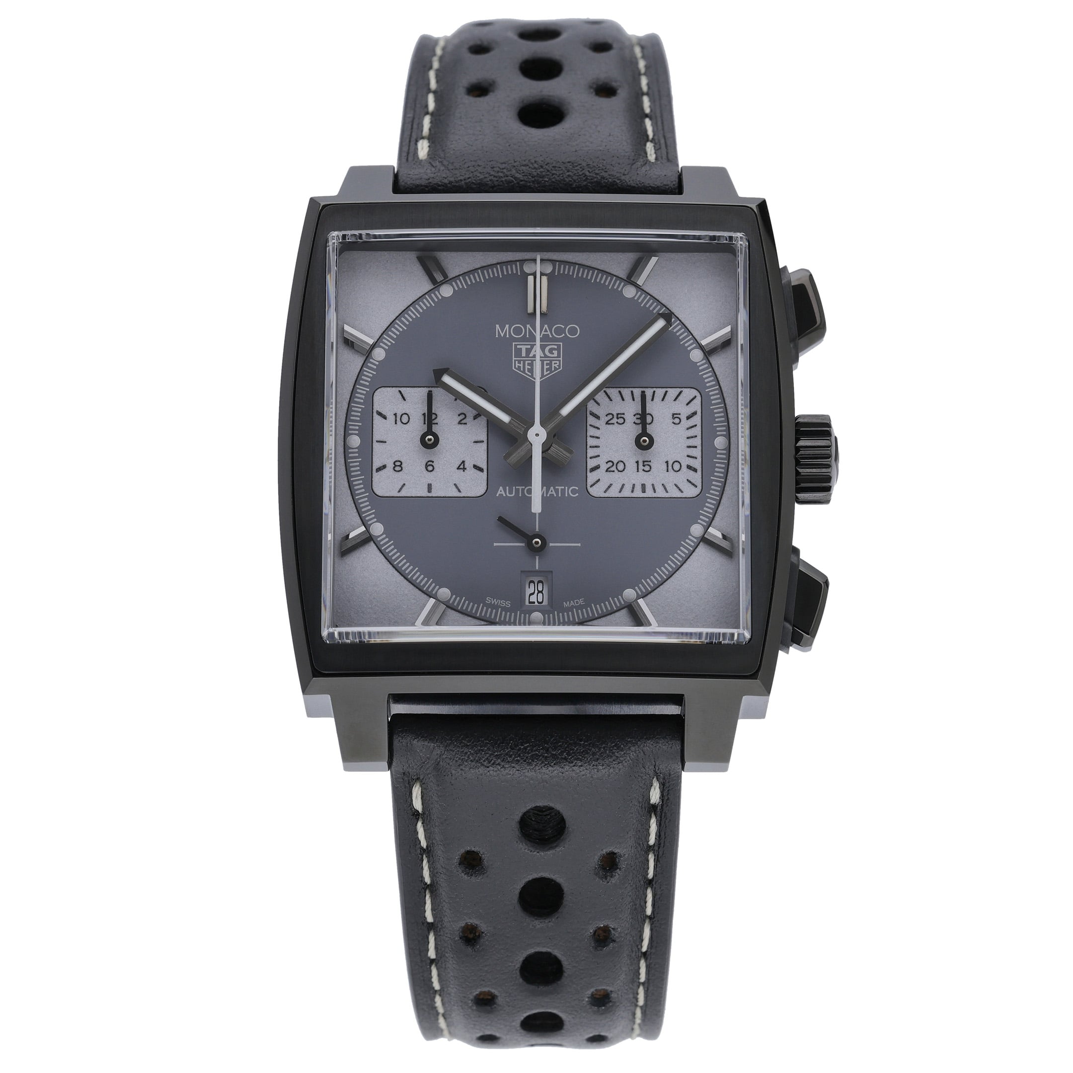 Tag Heuer Night Driver CBL2181.FC6515 with grey dial and titanium coated with black dlc case - product image 3