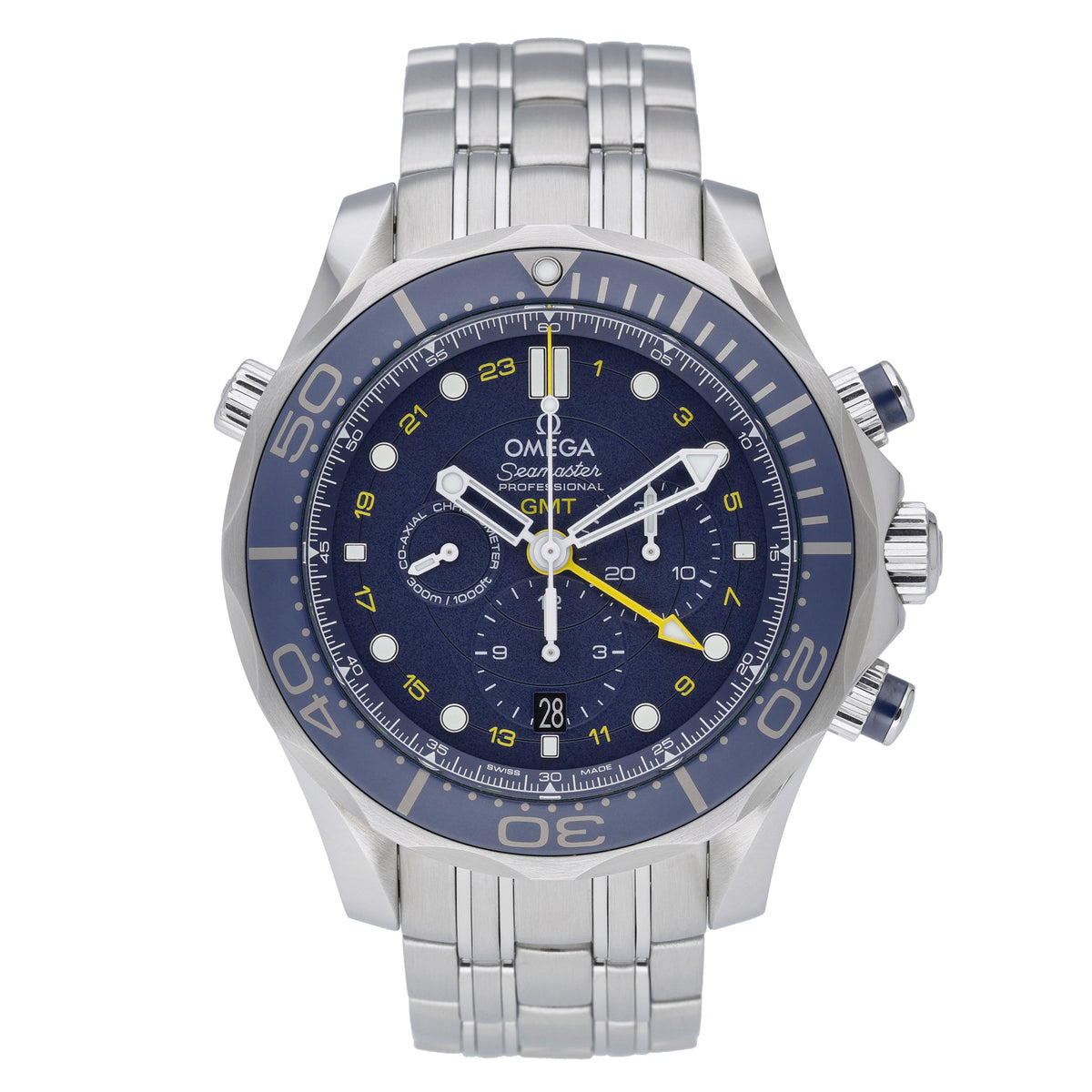 Omega Seamaster Diver 300 M 212.30.44.52.03.001 with blue dial and steel case - product image 2