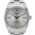 Rolex Rolex Oyster Perpetual 41 124300 with silver dial and oystersteel case