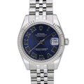 Rolex Datejust 31 178274 with blue dial and steel & white gold case