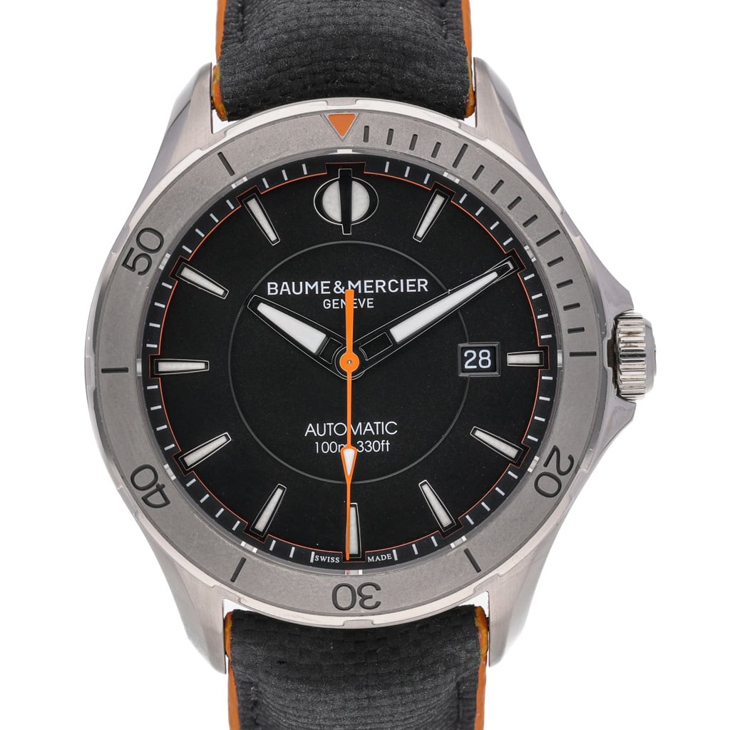 Baume & Mercier Clifton M0A10338 with black dial and steel case - product image 2