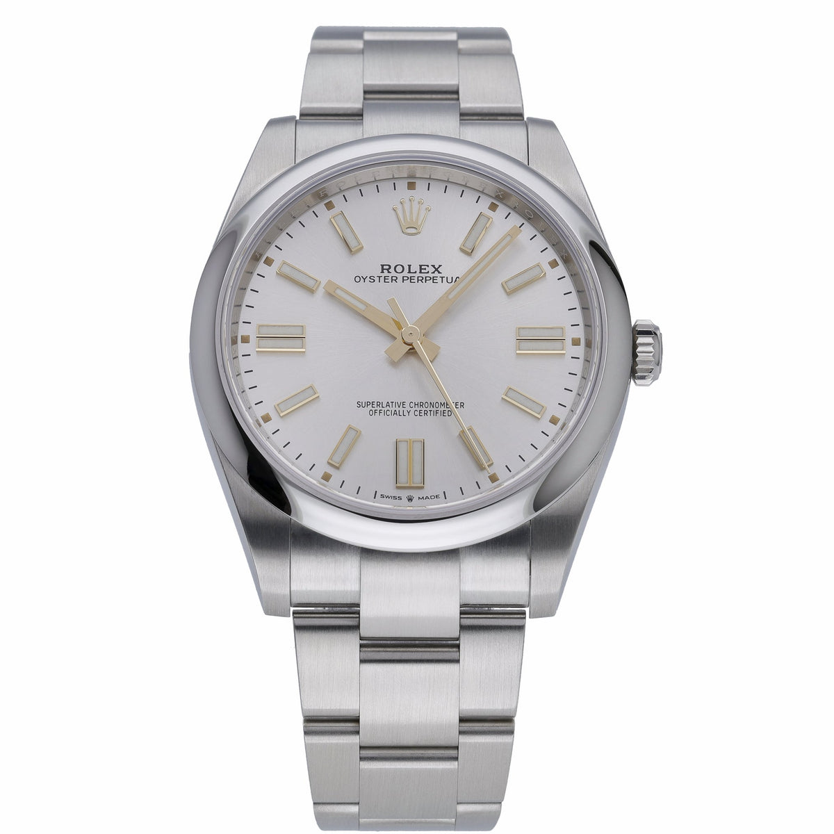 Rolex Rolex Oyster Perpetual 41 124300 with silver dial and oystersteel case - product image 2