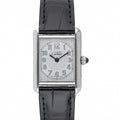 Cartier 21 Must De 2416 with silver dial and steel case