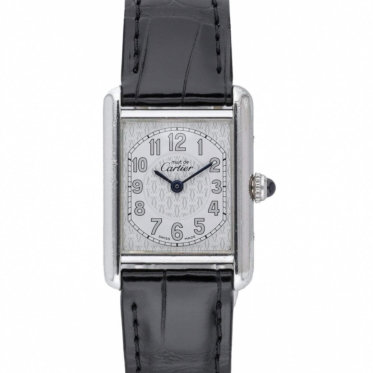 Cartier 21 Must De 2416 with silver dial and steel case