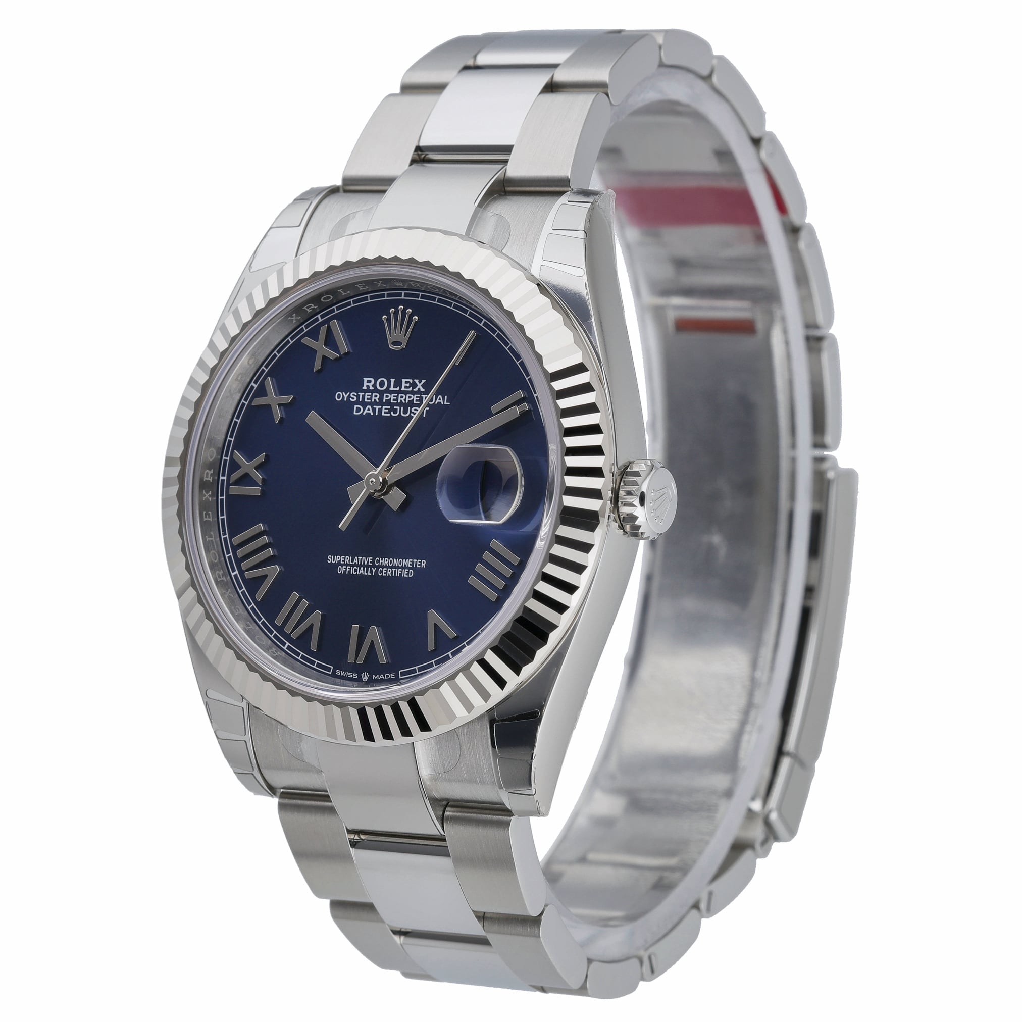 Rolex Datejust 41 126334 with blue dial and steel & white gold case - product image 3