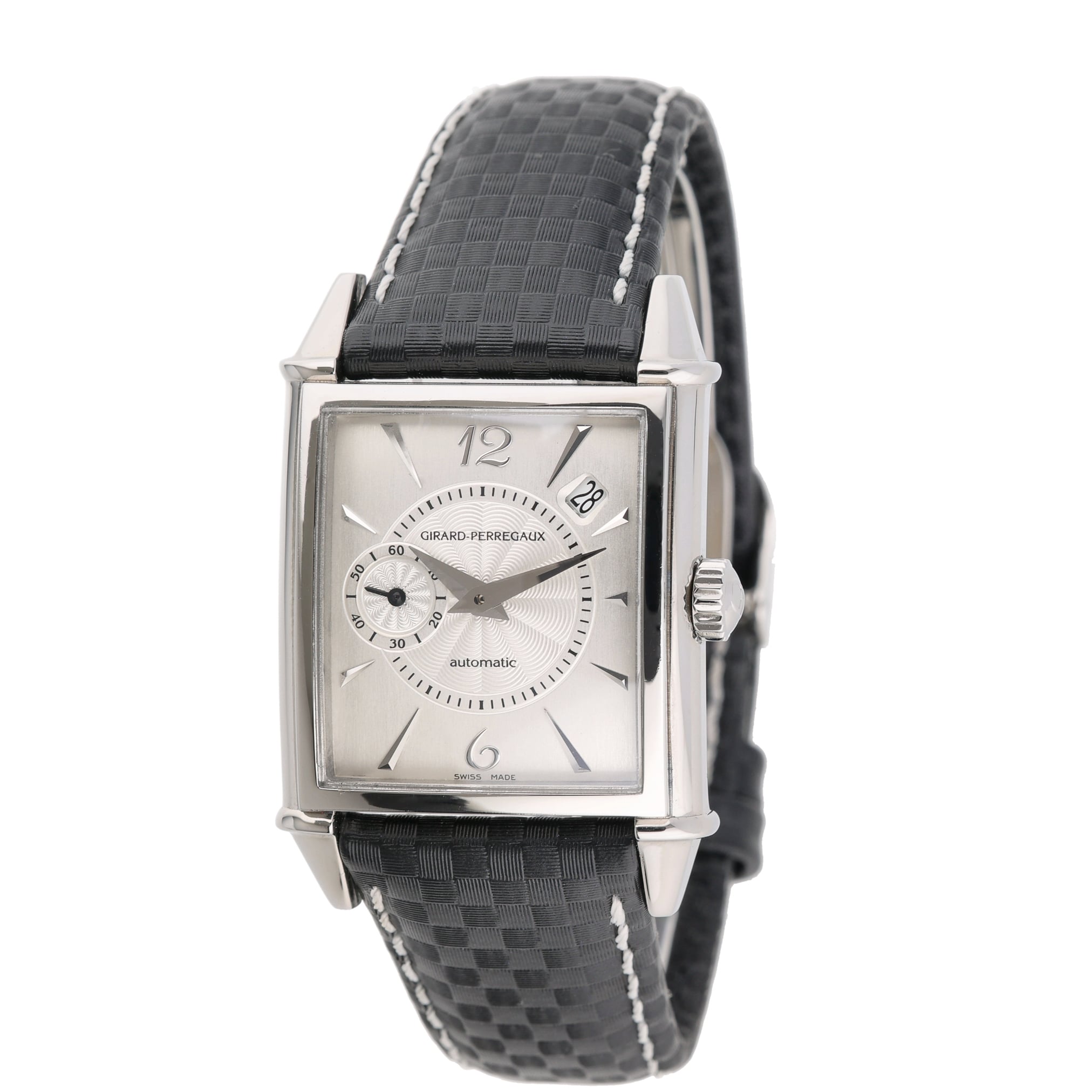 Girard-Perregaux Vintage 1945 25932 with silver dial and steel case - product image 2
