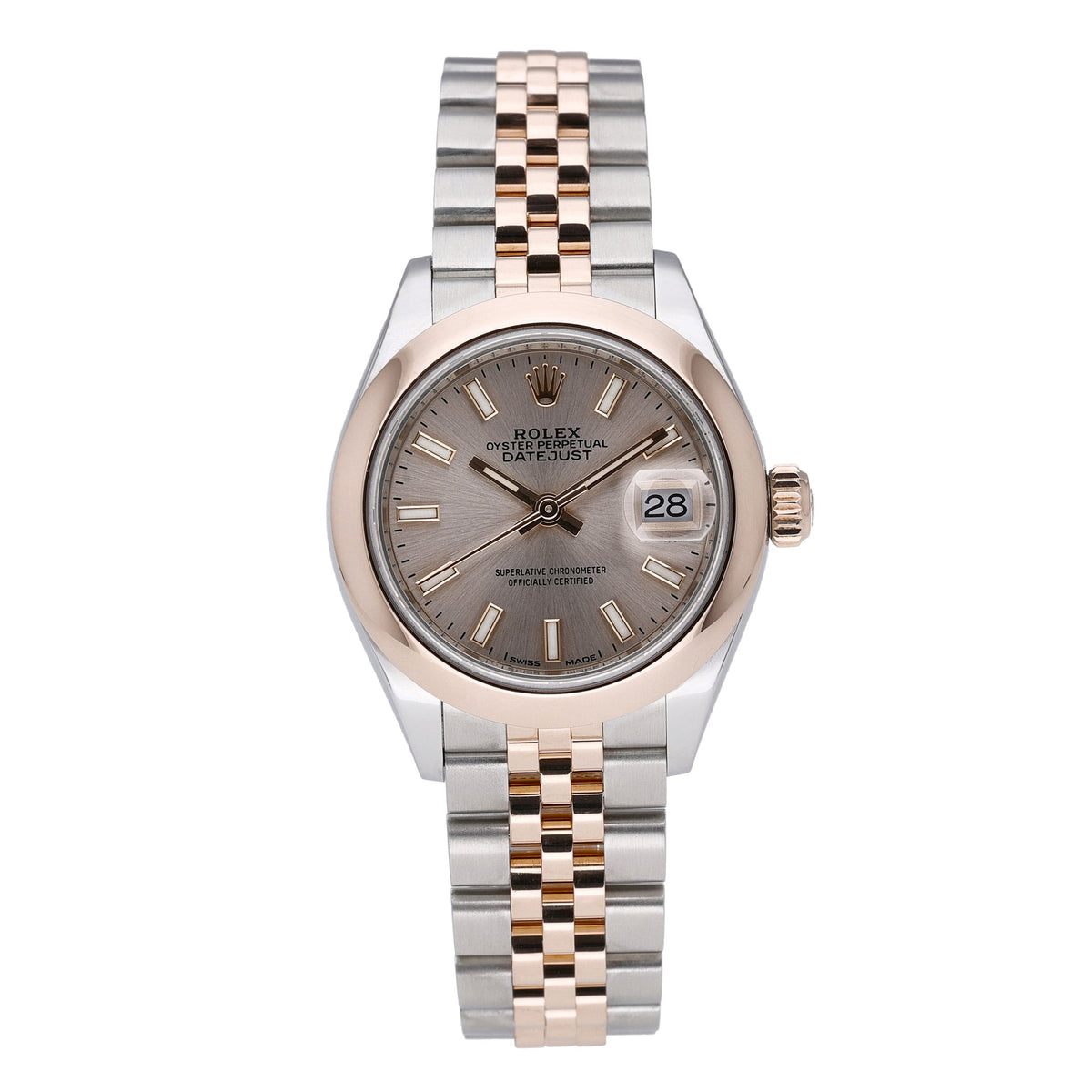 Rolex Datejust 279161 with pink dial and steel & rose gold case - product image 2