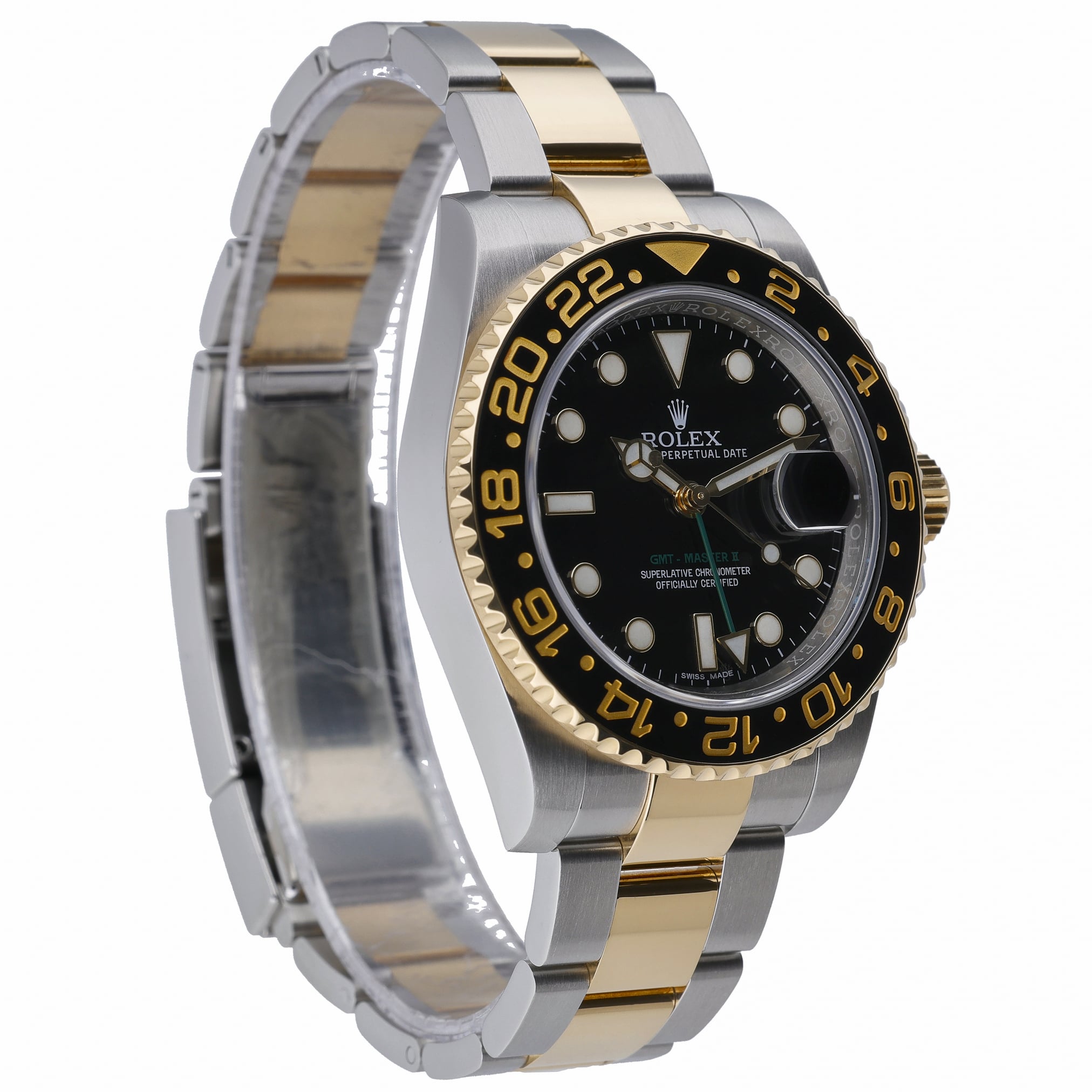 Rolex GMT-Master 116713LN with black dial and steel & yellow gold case - product image 4