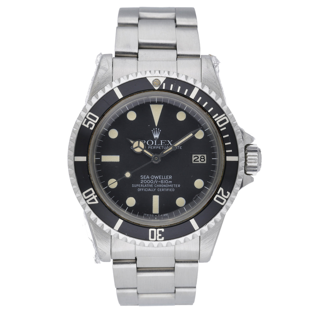 Rolex Sea-Dweller 1665 with black dial and steel case - product image 2