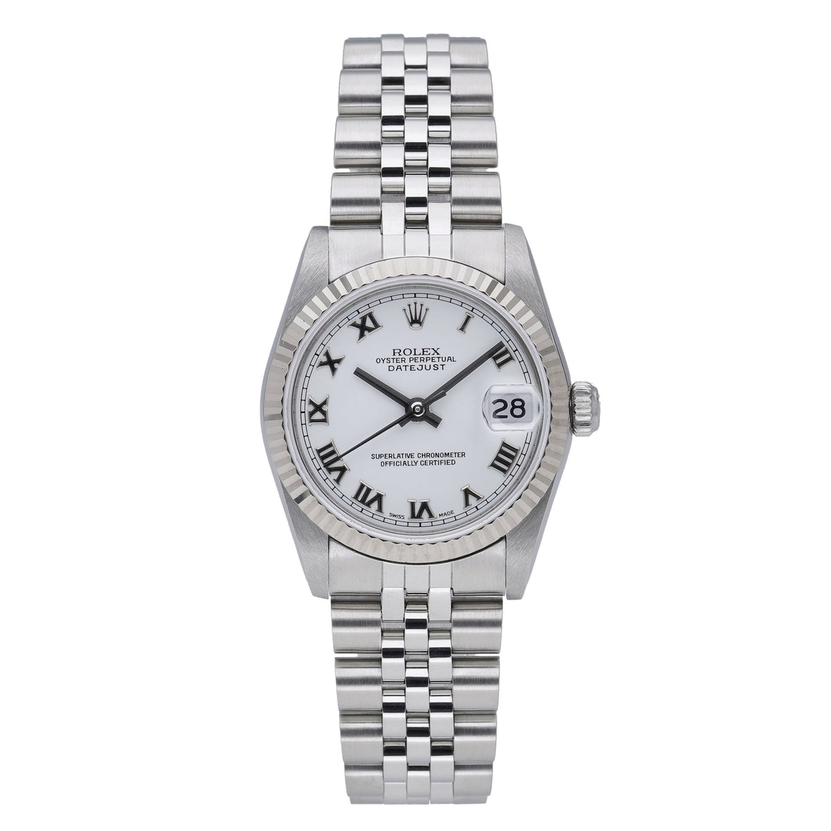 Rolex Datejust 68274 with white dial and oystersteel case - product image 2