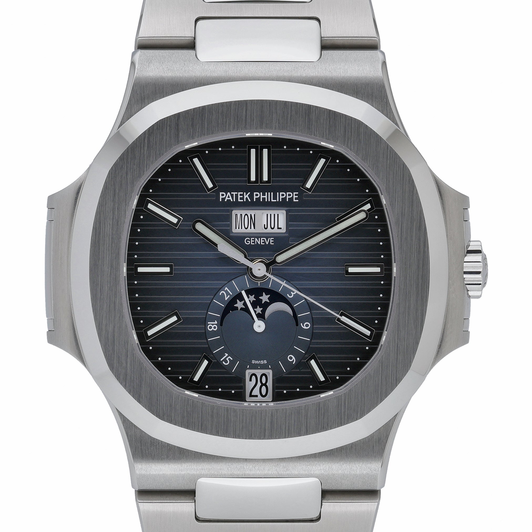 Patek Philippe Nautilus 5726/1A-014 with blue dial and steel case - product image 2
