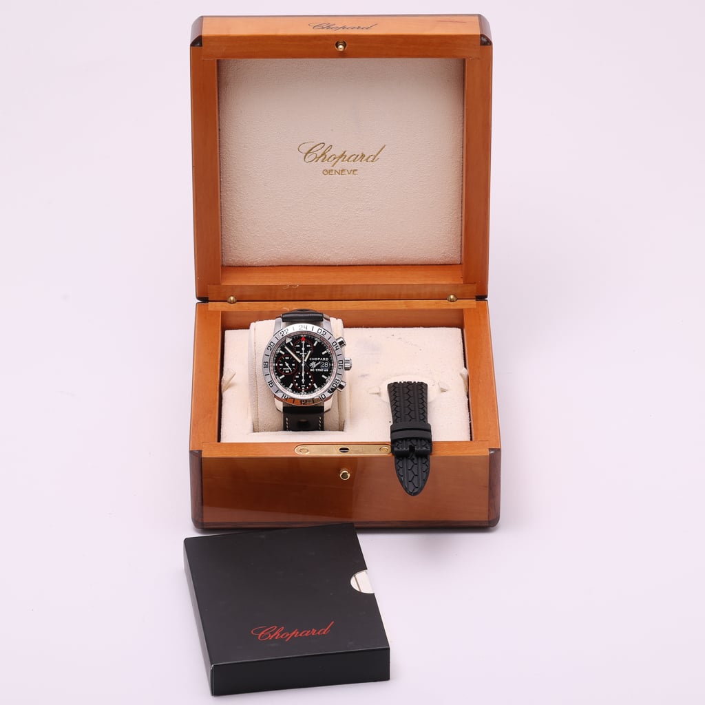 Chopard Alpha Romeo GMT Lim.Ed 16/8954 with black dial and steel case - product image 2