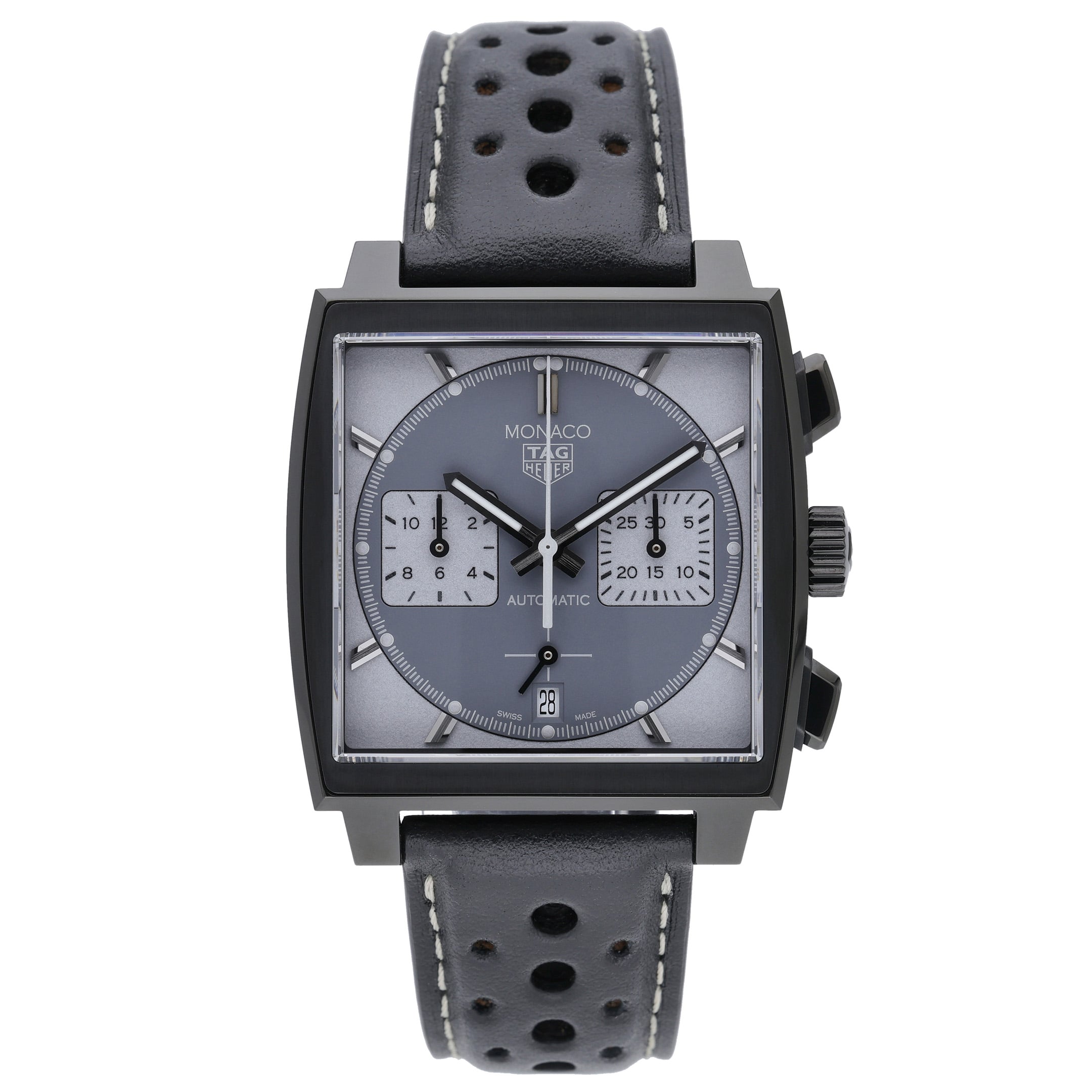 Tag Heuer Night Driver CBL2181.FC6515 with grey dial and titanium coated with black dlc case - product image 2