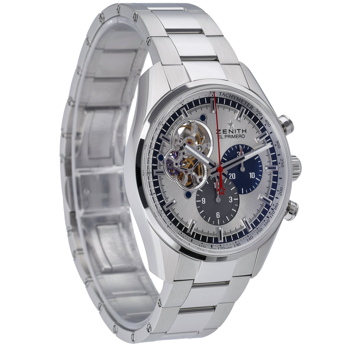 Zenith El Primero Chronomaster 03.2040.4061/69.M2040 with silver dial and steel case - product image 4