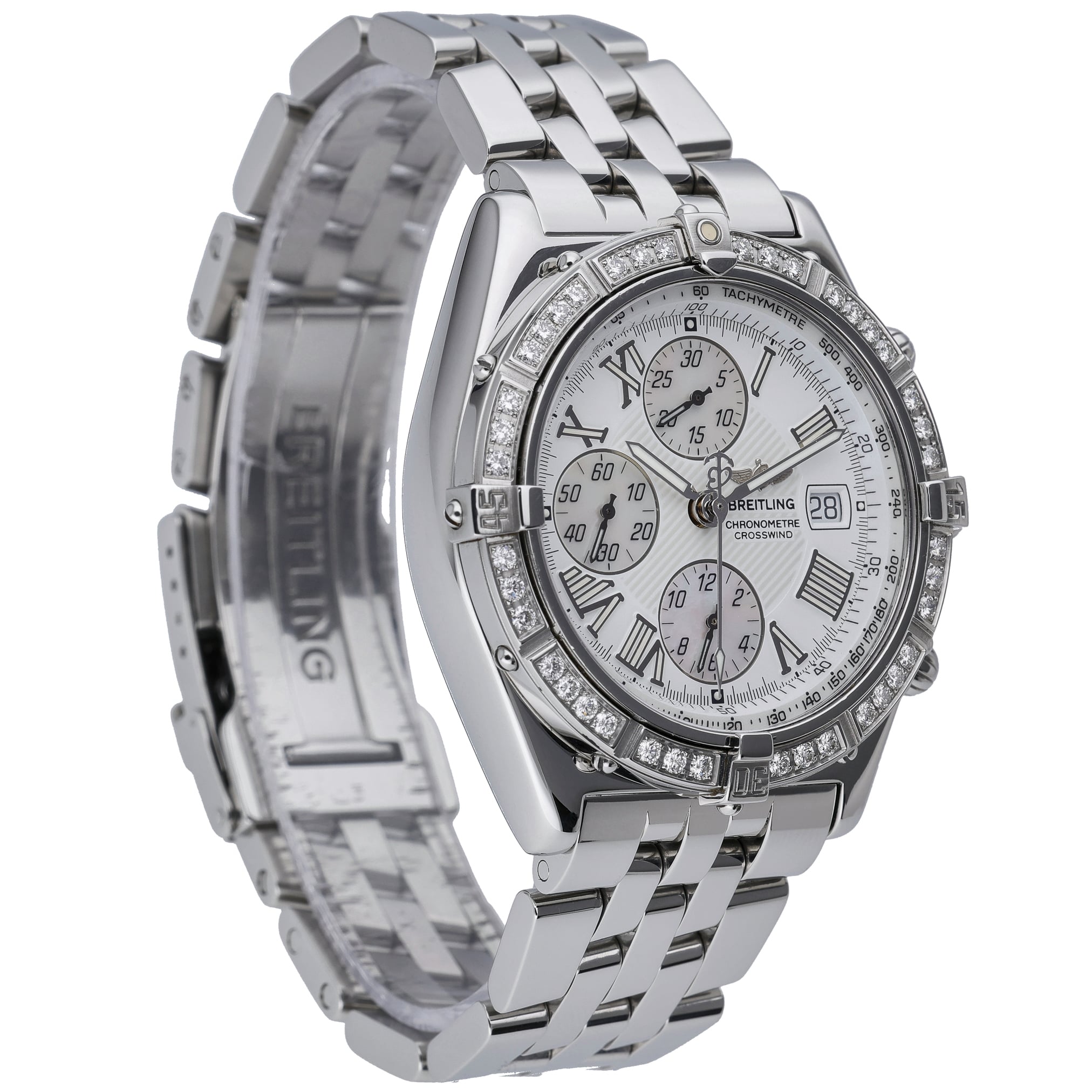 Breitling Cockpit A13358 with white dial and steel case - product image 4