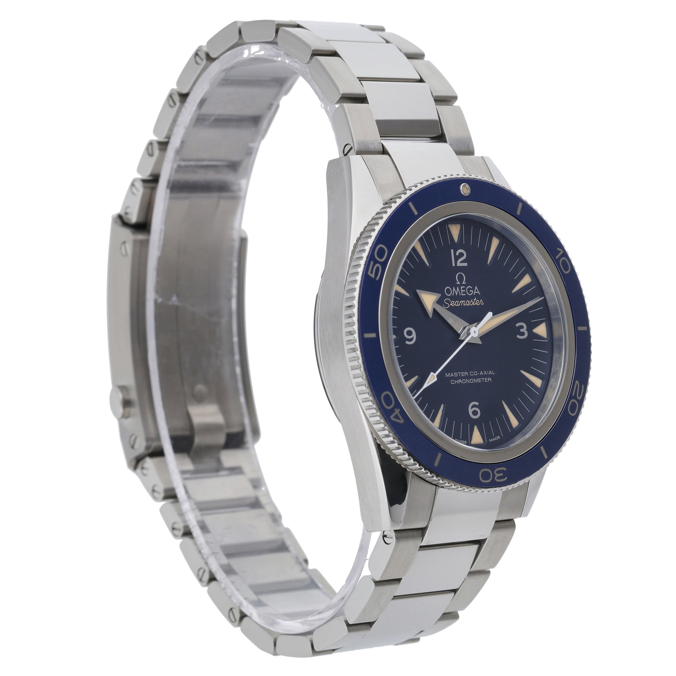 Omega Seamaster 300 23390412103001 with blue dial and titanium case - product image 4
