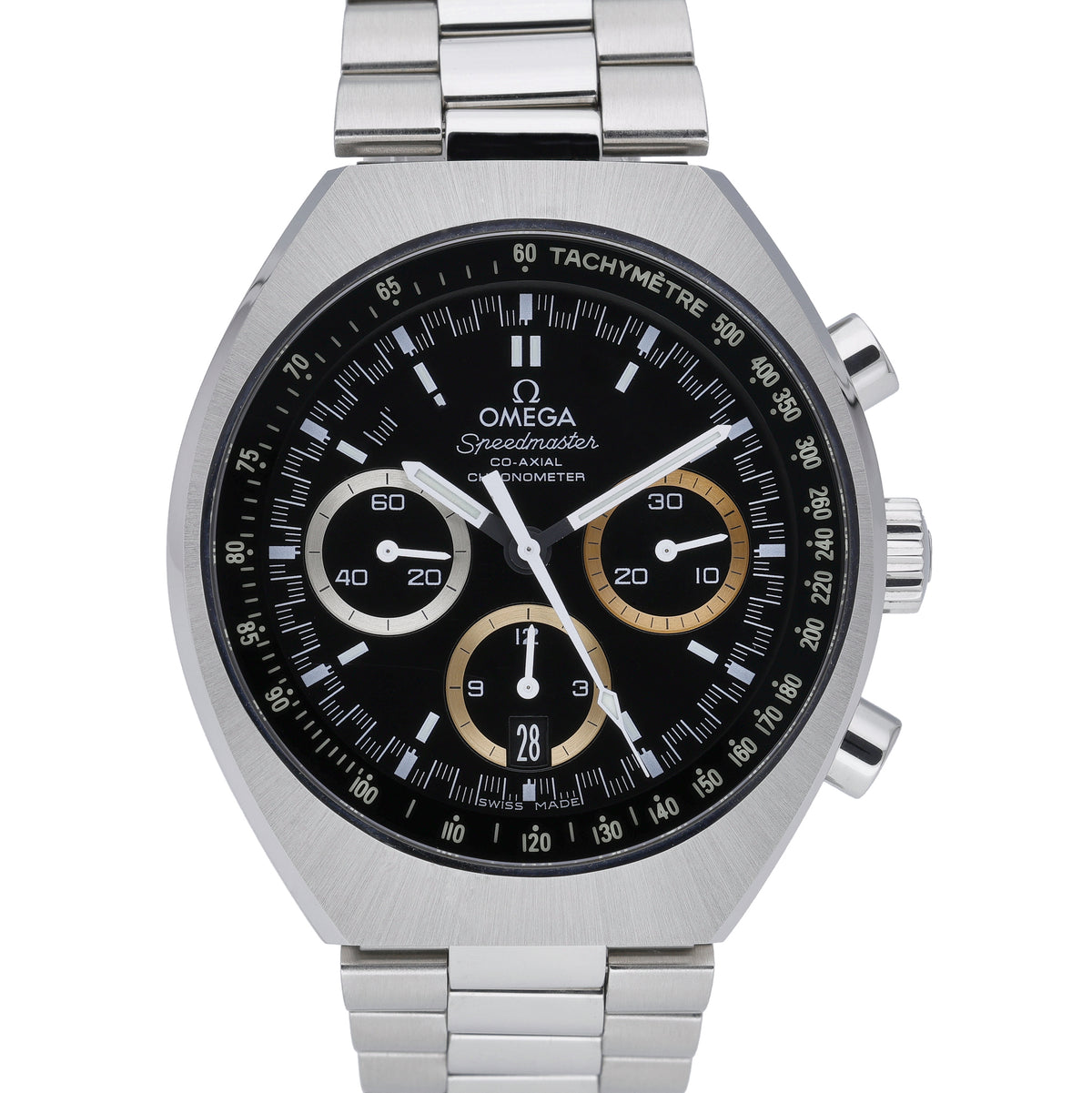 Omega Mark II Rio 522.10.43.50.01.001 with black dial and steel case