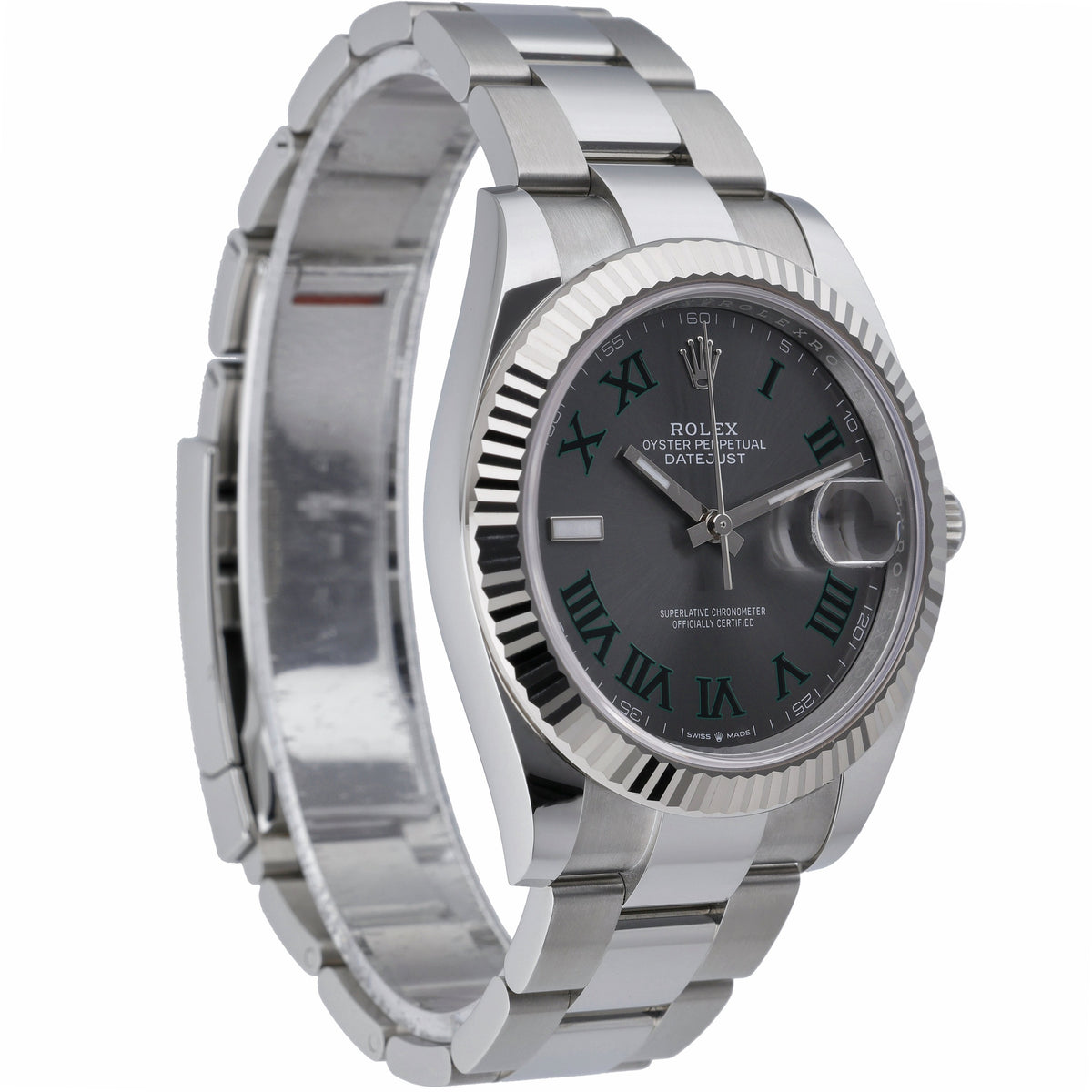 Rolex Datejust 41 126334 with slate dial and steel & white gold case - product image 4