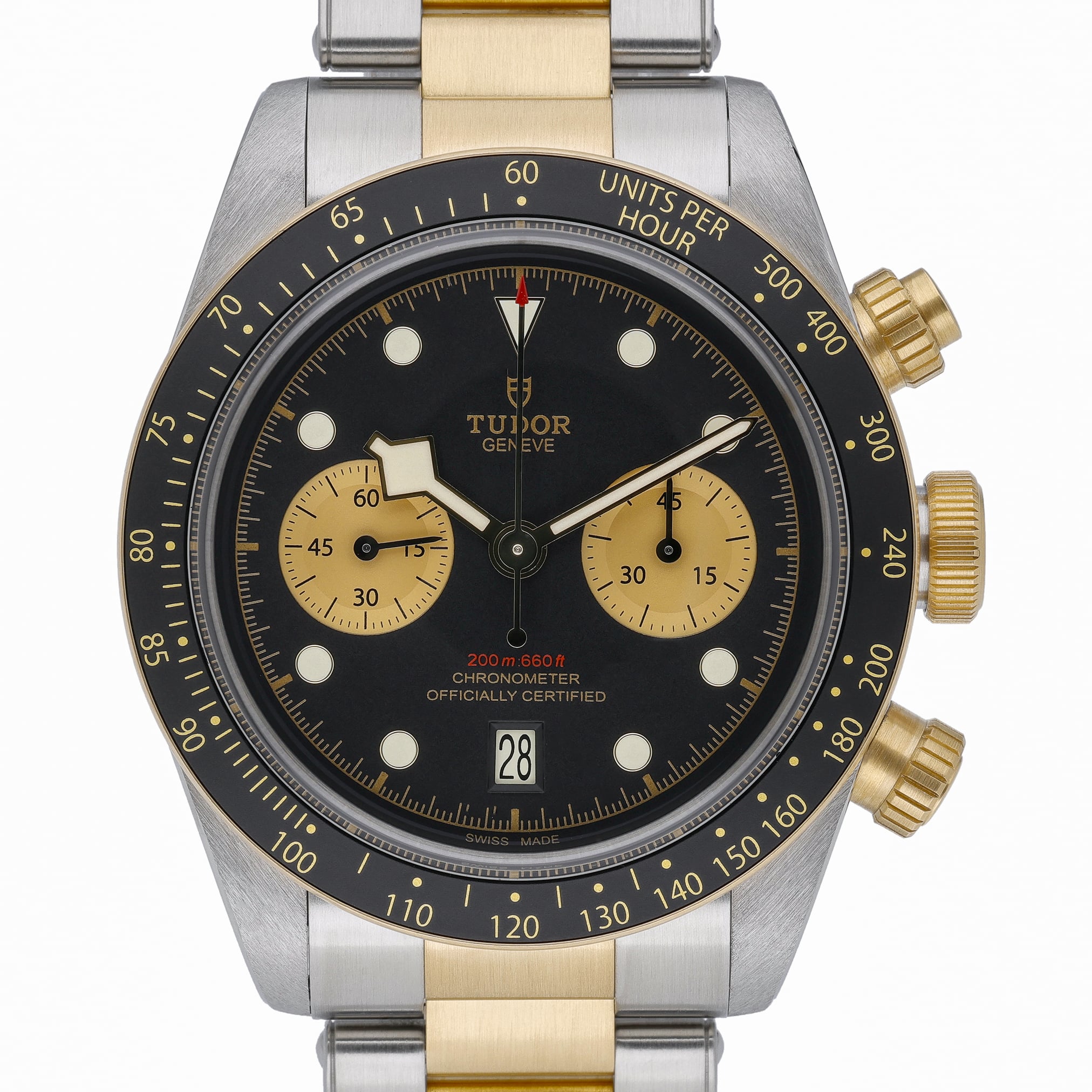 Tudor Black Bay Chrono S&G image 1