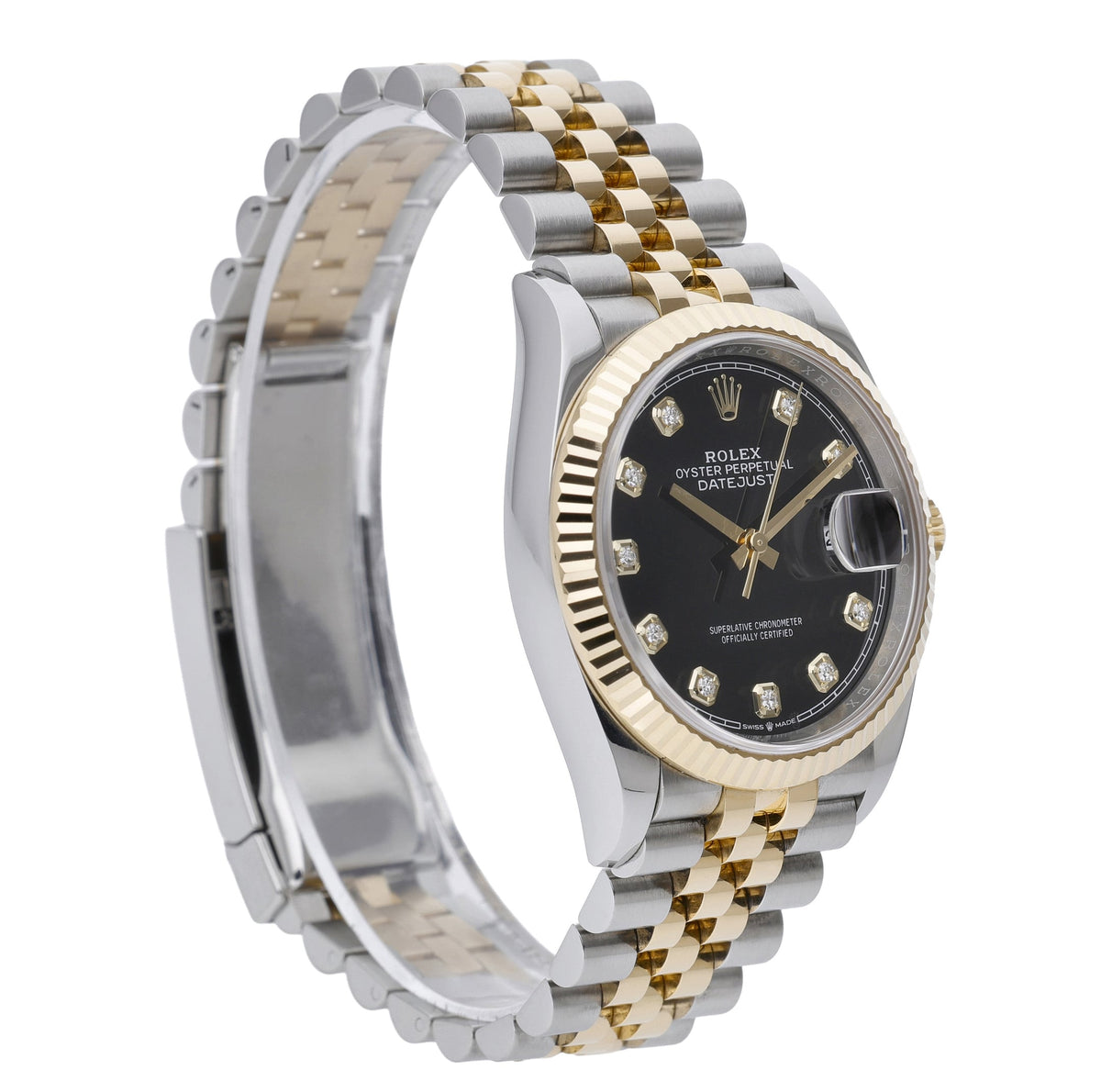 Rolex Datejust 126233 with black dial and steel & yellow gold case - product image 4