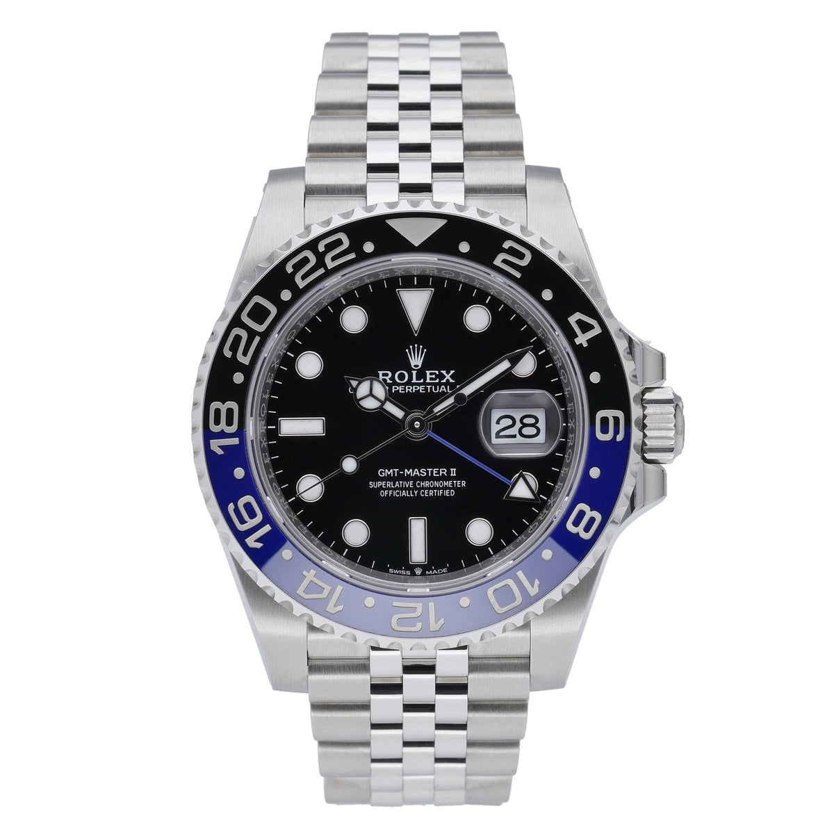 Rolex GMT-Master II 126710BLNR with black dial and oystersteel case - product image 2