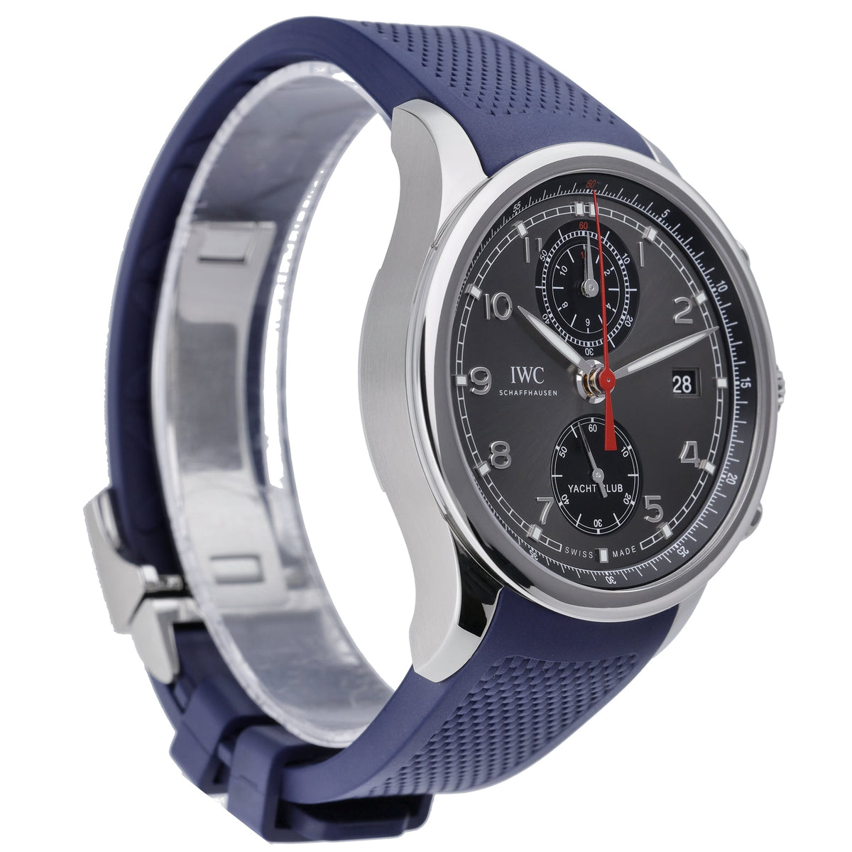 IWC Yacht Club Chronograph IW390503 with grey dial and steel case - product image 4