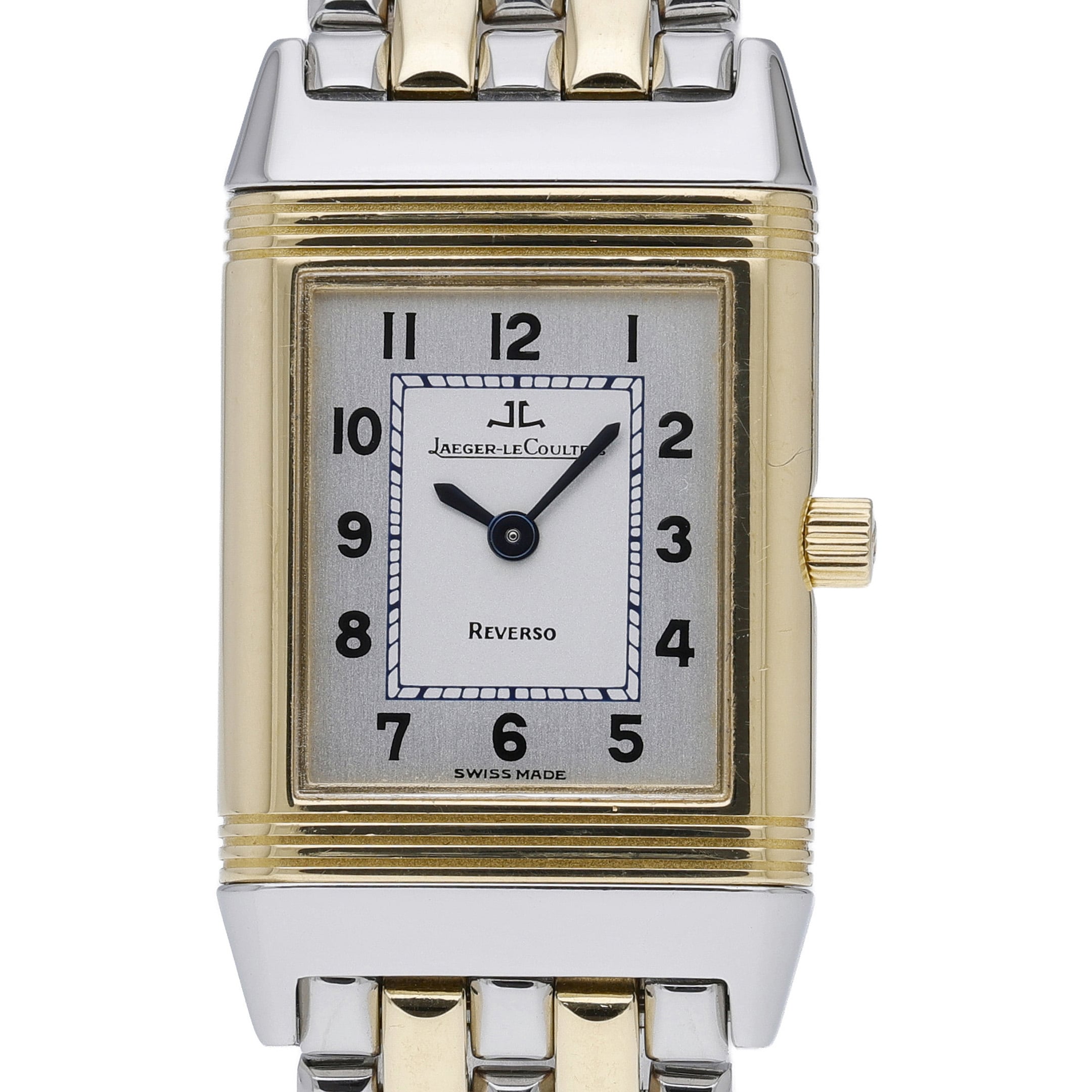 Jaeger-LeCoultre Reverso Lady 260.5.86 with silver dial and steel & yellow gold case