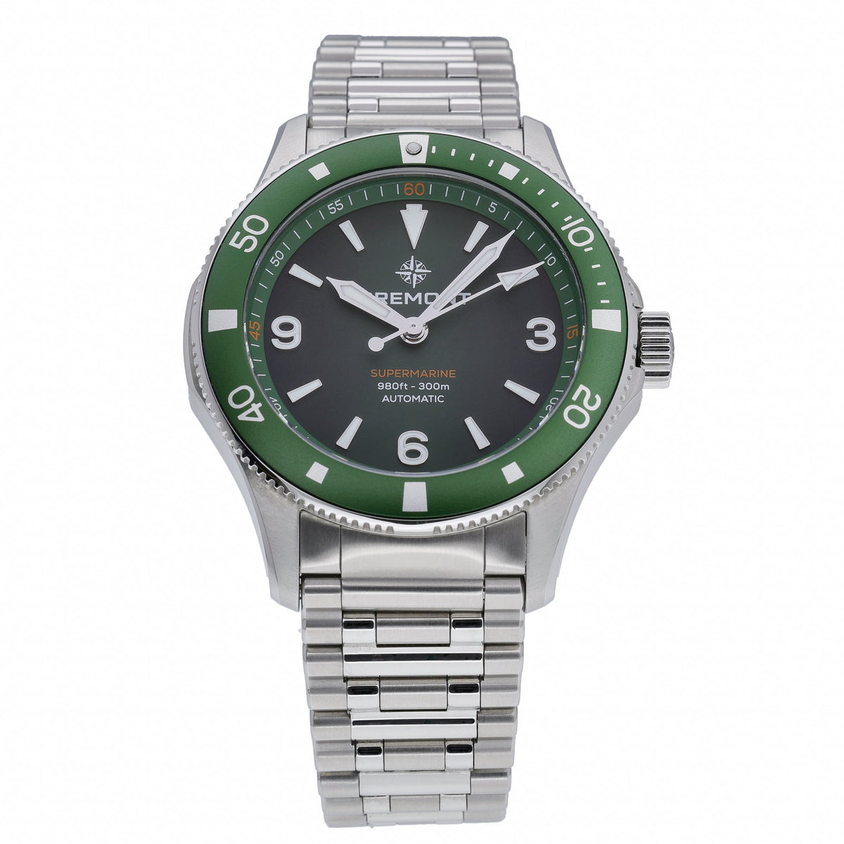 Bremont Supermarine SM40-ND-SS-GN-B with green dial and steel case - product image 2