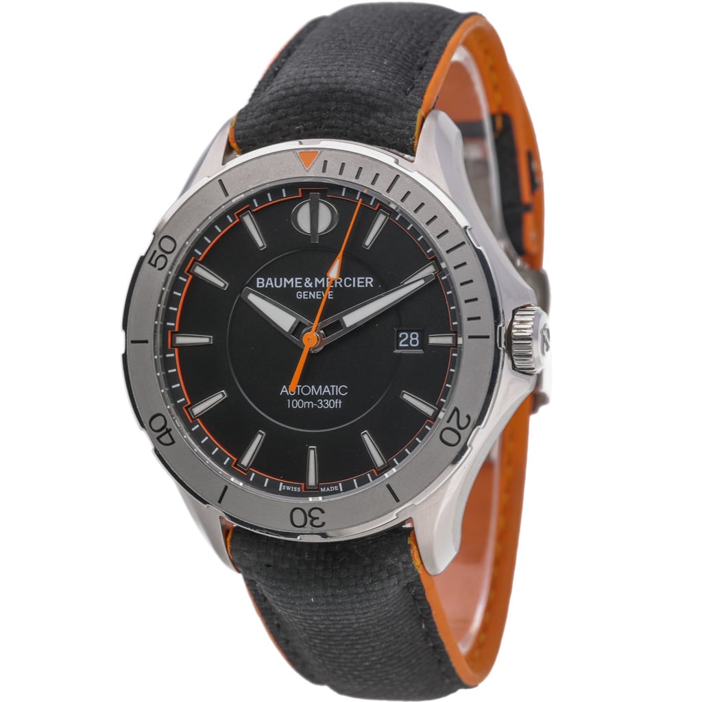 Baume & Mercier Clifton M0A10338 with black dial and steel case - product image 3